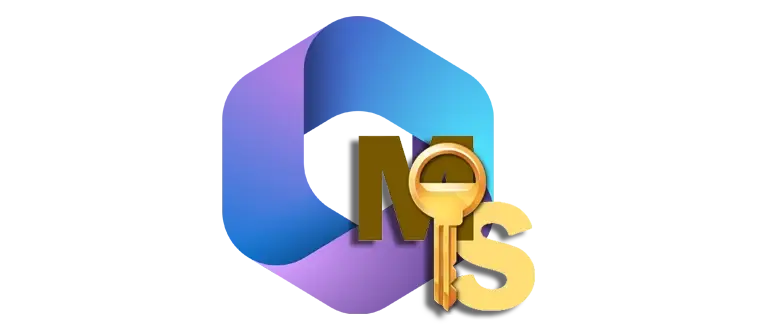 Значок KMS-ключа для активации Office 365