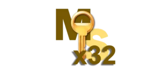 Значок KMS-активатор версии x32 для быстрого узнавания