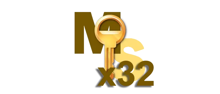 Значок KMS-активатор версии x32 для быстрого узнавания