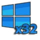 Оригинальная версия Windows 10 для архитектуры x32 (32-битная система)