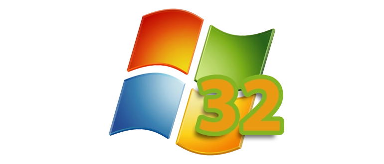 Операционная система Windows 7 в 32-битной версии для стабильной работы старых и новых приложений включая поддержку устаревших драйверов